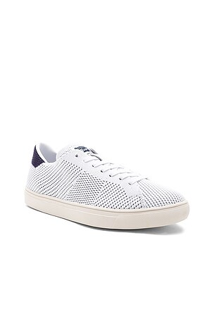 Onitsuka Tiger Lawnship 2.0 Knit in White & Peacoat | REVOLVE