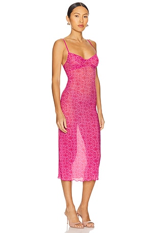 Only Hearts Rita Underwire Slip Dress in Pink
