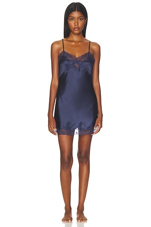 Silk Charmeuse Mini Slip Dress Only Hearts