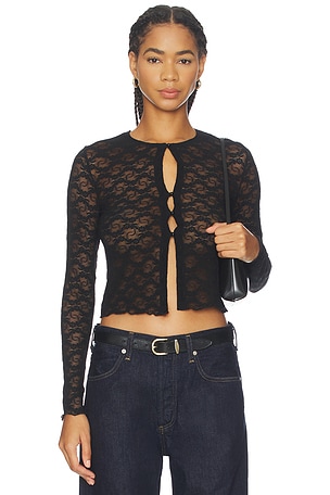 Stretch Lace Lace Classic Cardi Only Hearts