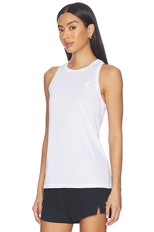 On camiseta tirantes core en color blanco