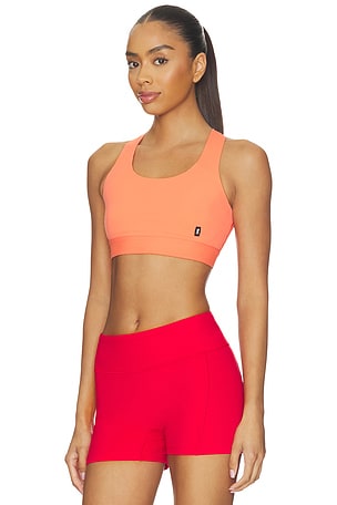 On Core Bra in Coral