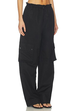 OperaSPORT Maud Cargo Pants in Black