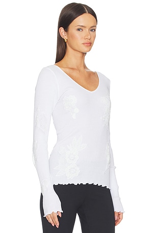 OperaSPORT Elva Seamless Top in White