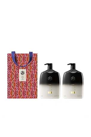 DÚO DE LITROS DE LUJURIA DE ORO GOLD LUST LITER DUO Oribe