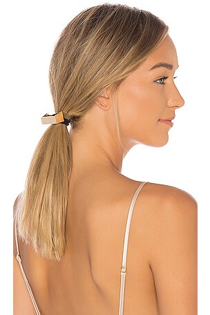 Oribe Geometric Gold Plated Metal Pony | REVOLVE display picture 1