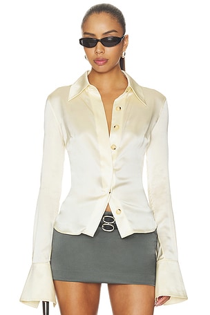Tailored Silk Shirt Orseund Iris