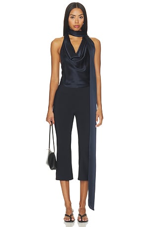 Cowl Neck Halter Top Orseund Iris