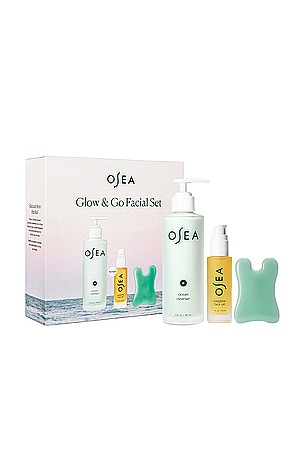 OSEA Glow & Go Facial Set in Beauty: NA