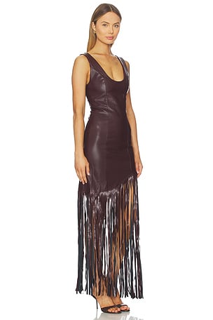 OSIS STUDIO Adria Dress in Burgundy