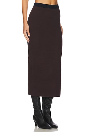 OSIS STUDIO Bryn Skirt in Brown