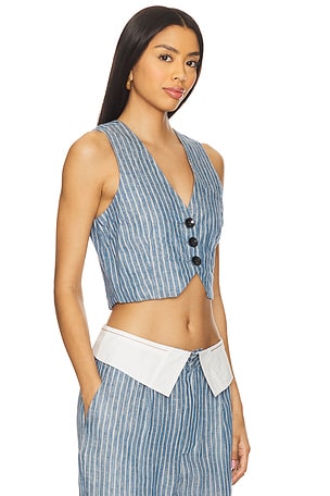 OSIS STUDIO Debbie Vest in Blue