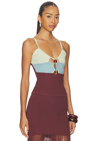 OSIS STUDIO Nina Top in Mauve