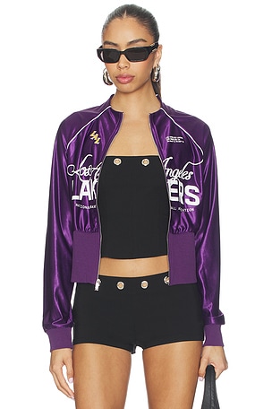 Off season chaqueta de chándal recortada la lakers en color morado