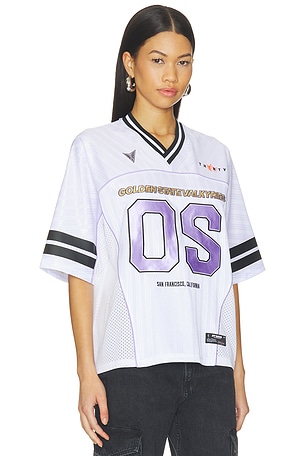 Off Season Golden State Valkyries Unisex Boxy Top in White