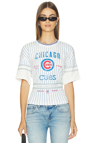 Chicago Cubs Femme Lace-back Graphic Tee Off Season