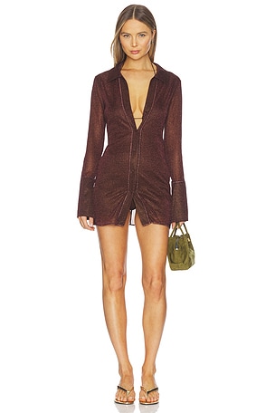 Lumiere Slim Shirt Dress Oseree