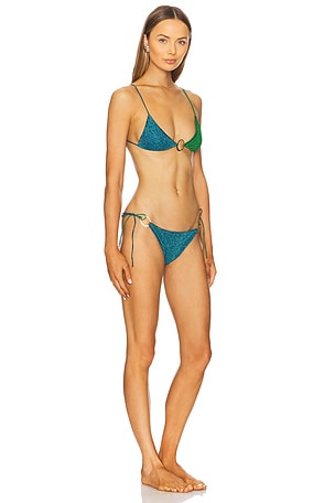Oseree Lumiere O Kini Set in Blue, Green