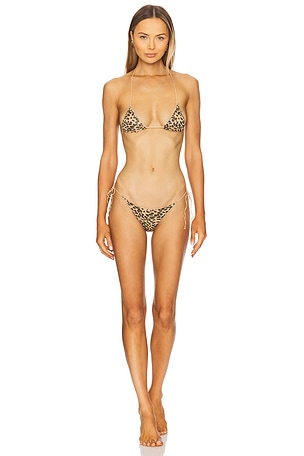 Animalier Two Piece Bikini Set Oseree