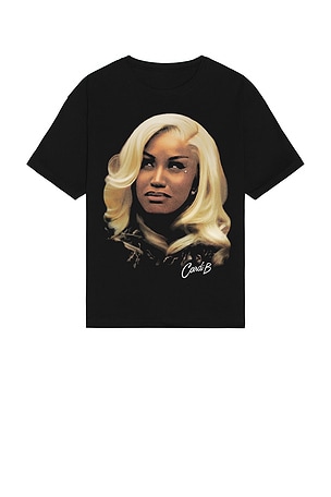 Cardi B Blonde Tee In Black Other Her