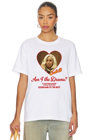 Other Her Cardi B Drama Tee in White