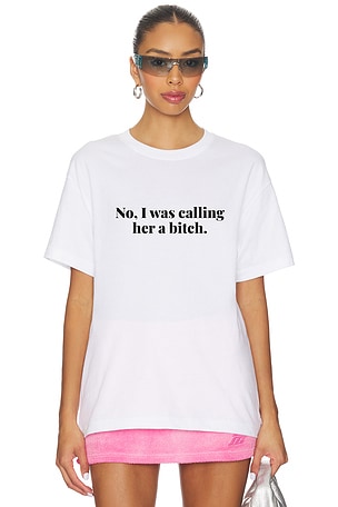 Other Her Cardi B White Tee In White in White