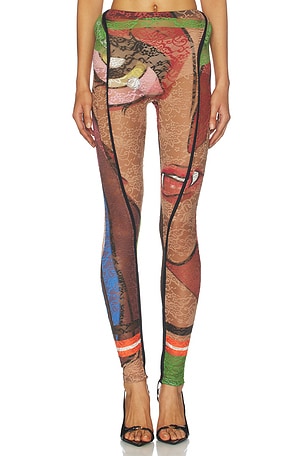 Sculpted Hip Strap Legging Ottolinger