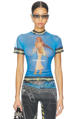 Oversized Mesh Tee Ottolinger