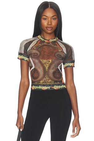 Mesh T-shirt Ottolinger