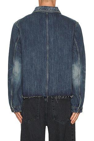 Our Legacy Cut Rebirth Jacket en Bleu