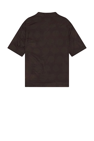 Our Legacy Heusen Shirt Shortsleeve in Brown