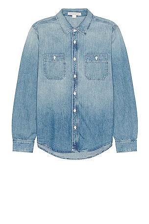 Asbury Denim Button Down Work Shirt OUTERKNOWN