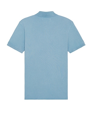 OUTERKNOWN Palms Pique Polo in Blue