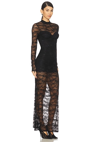 OW Collection Addison Maxi Dress in Black