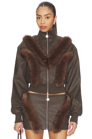 Bela Faux Fur Jacket OW Collection