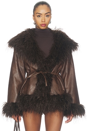 Idun Faux Fur Jacket OW Collection