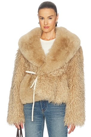 Alva Faux Fur Jacket OW Collection