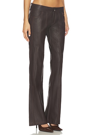 OW Collection Jade Pant in Chocolate. Size M. Also
