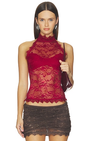 OW Collection Selah Top in Burgundy