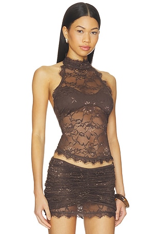 OW Collection Selah Top in Chocolate