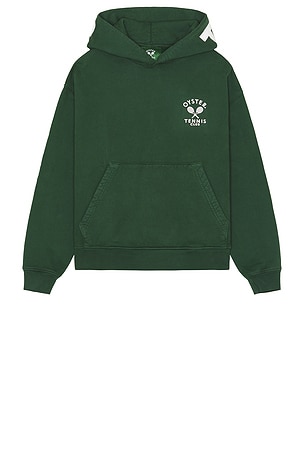 Tennis Club Pullover Hoodie Oyster
