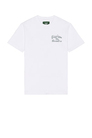 Oyster Playboys & Tennis Pros T-Shirt in White