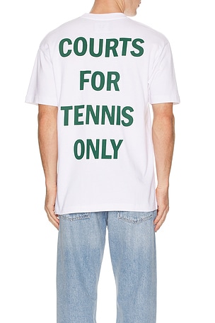 Tennis Only T-Shirt Oyster