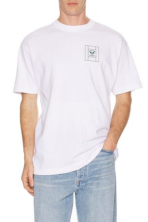 Oyster Tennis Only T-Shirt in White