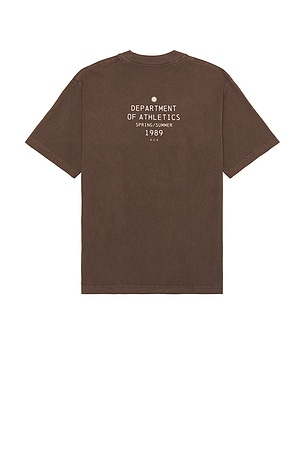PORT A.C.A Sports 89 Tee in Brown. Size XL/1X. Also