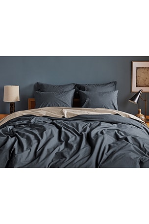 Parachute Brushed Cotton Duvet Cover in Navy