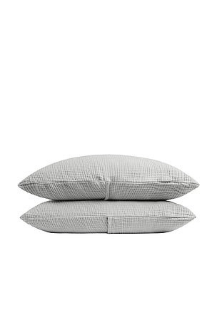 LOT DE HOUSSES DE COUSSIN ORGANIC CLOUD Parachute