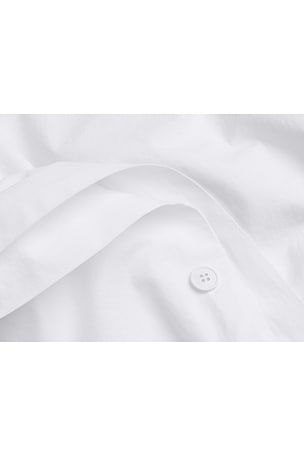Parachute Brushed Cotton Duvet Cover in White