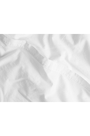 Parachute Brushed Cotton Pillowcase Set in White