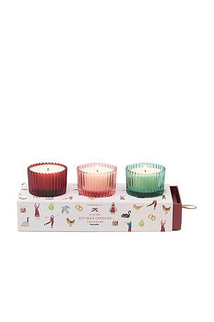 Twelve Days Of Christmas Candles Set Of 3 Paddywax